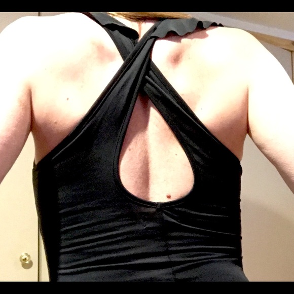 LIRA NWOT black tank top super soft size S. Very flattering around the bust. - Picture 7 of 7